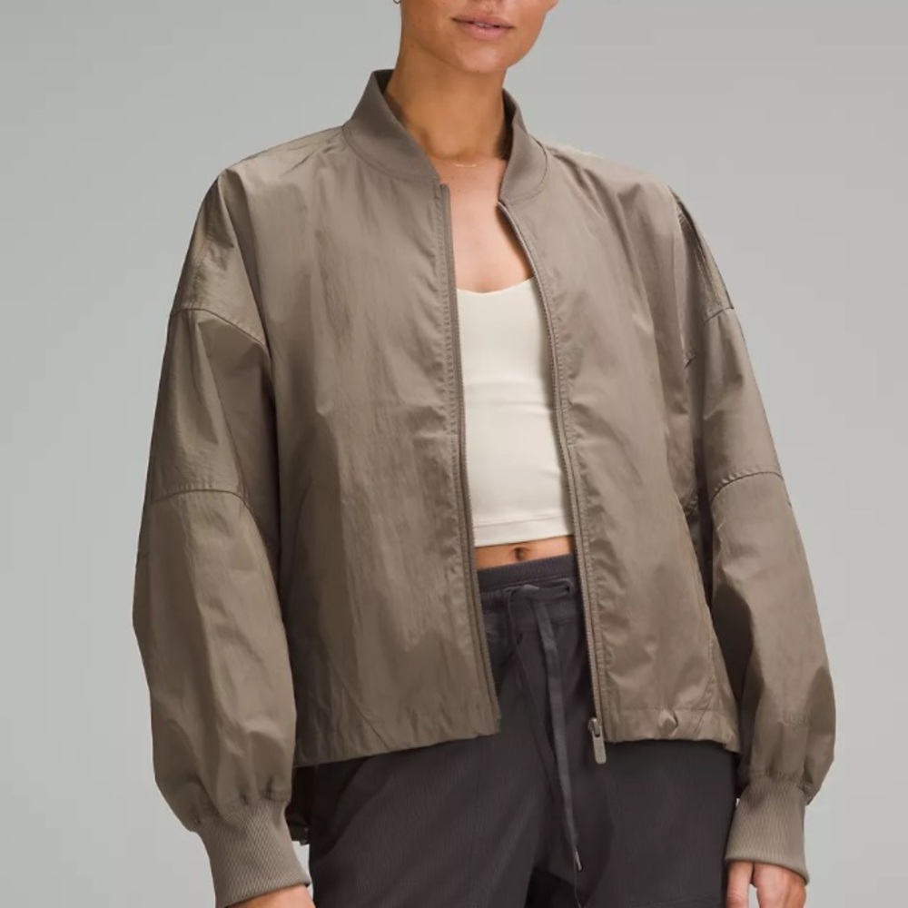 Lululemon Lightweight Hem-Cinch Bomber Jacket